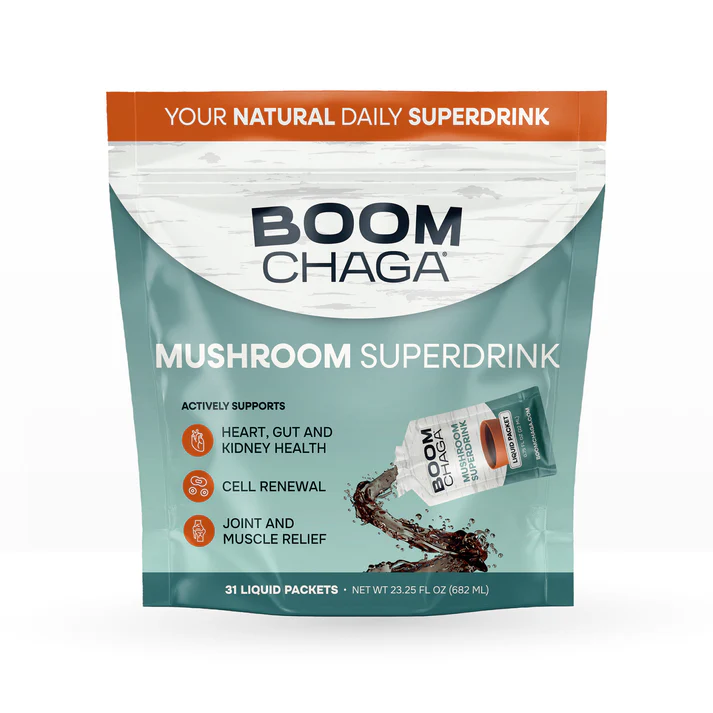 Boom Chaga - Mushroom Superdrink - 31 Count Case
