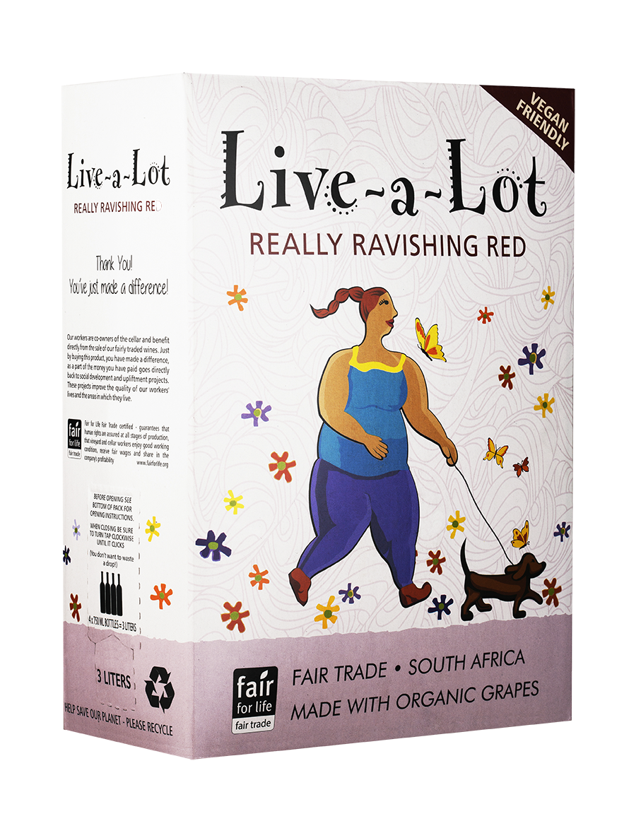 Live A Lot - Wine - Really Ravishing Red Bag-in-Box 3 LT