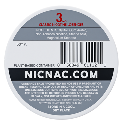 Nic Nac- Classic/3mg