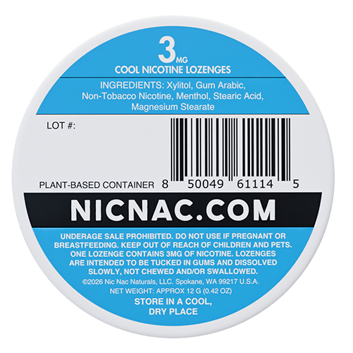 Nic Nac- Cool/3mg