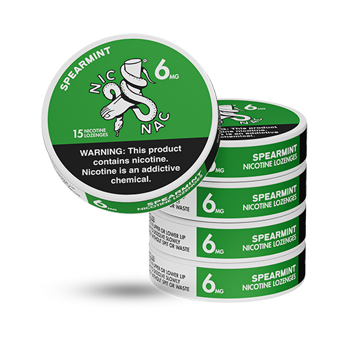 Nic Nac- Spearmint/6mg