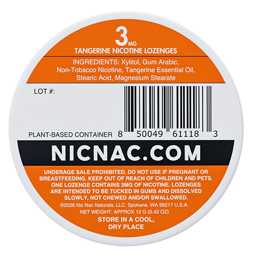 Nic Nac- Tangerine/3mg